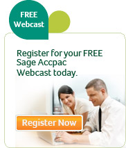 Register for your Free Sage Accpac Webcast today